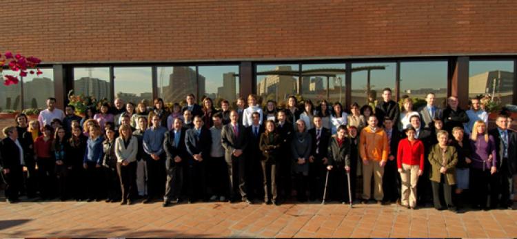 Photo du personnel du Groupe SIFU en 2000